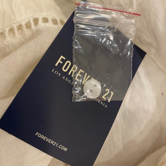 Woven Cream Top - Picture 6 of 6